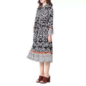 Gracia Paisley Midi‎ Dress Size Small